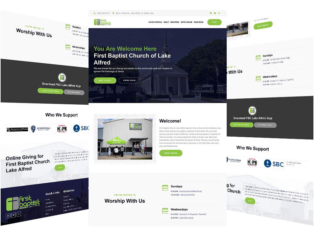church website
