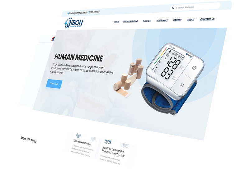 CMS-Based Pharmacy Website