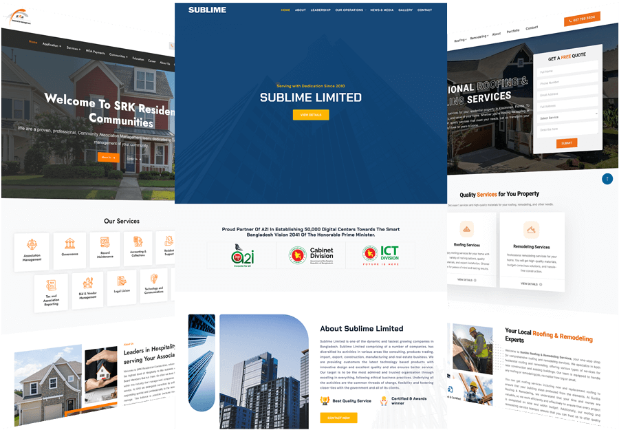 CMS-Based Real Estate Website