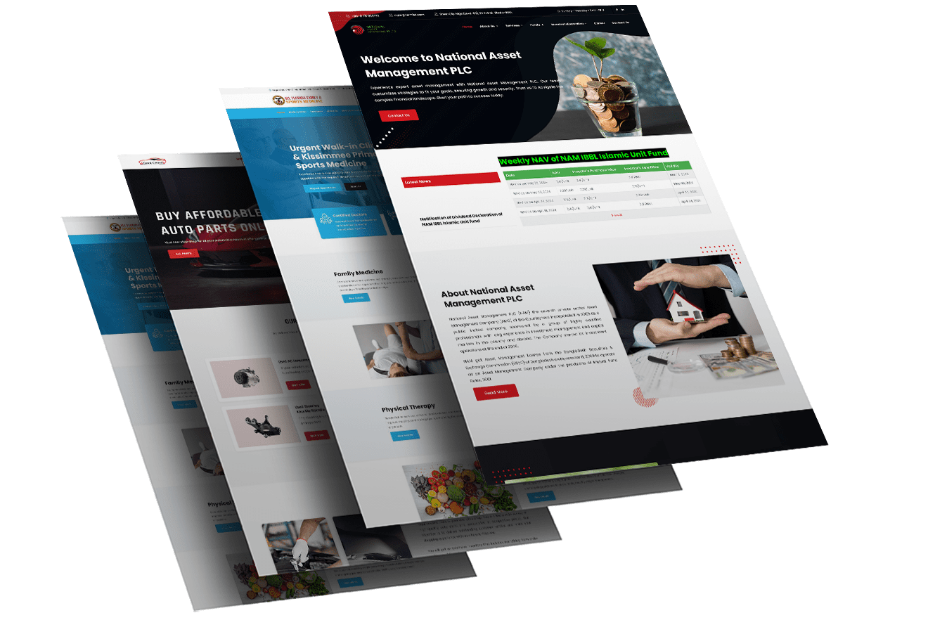 Get A Modern & Feature-rich Website for Your Business